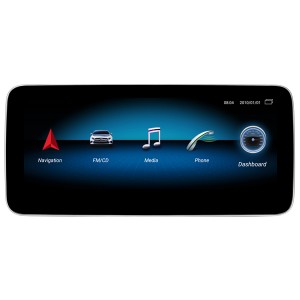 Mercedes Benz  A/B/C/CLA/CLS/E/G/GLA/GLC/GLK/V/X Android skärm uppdatering med GPS Bluetooth 